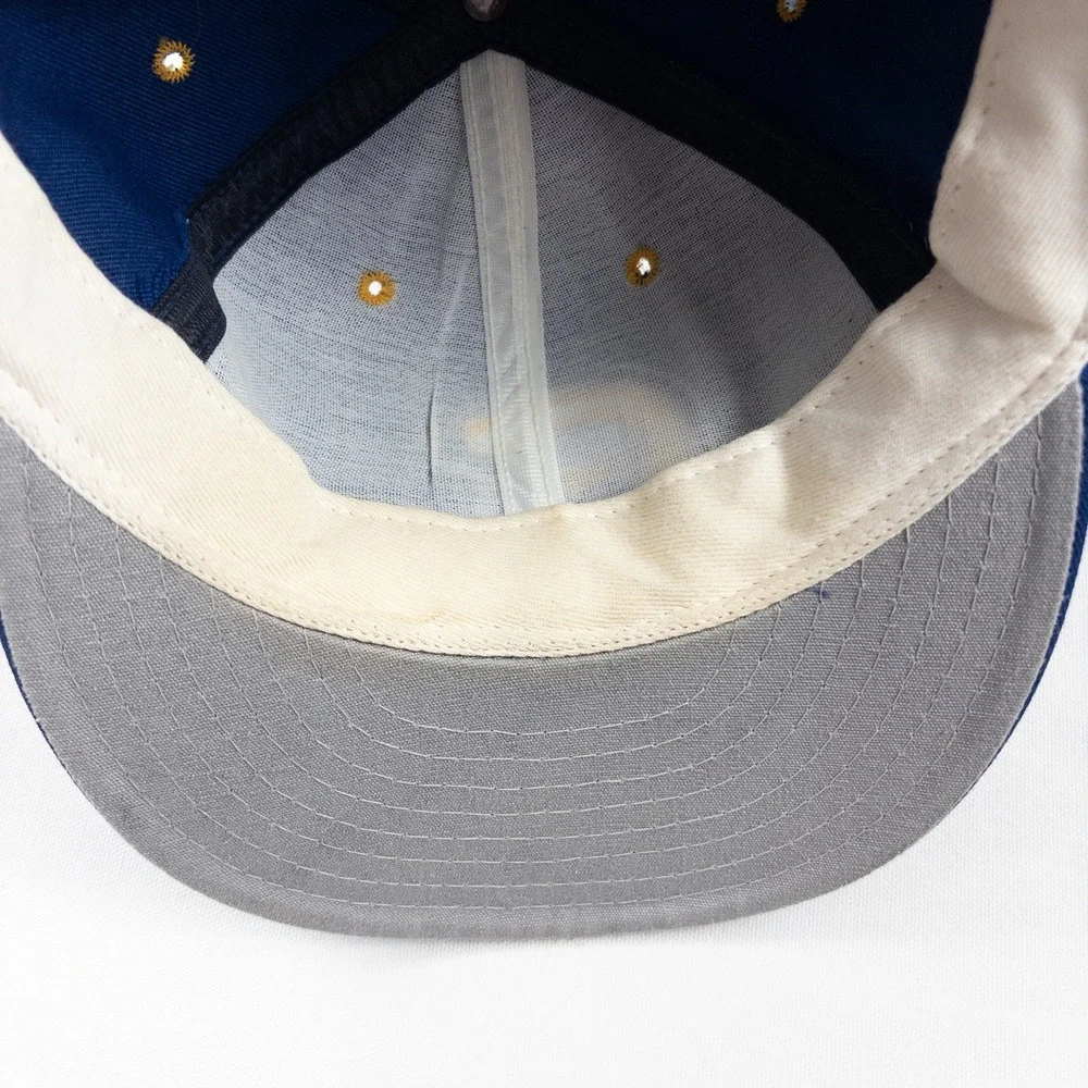 Vintage 80s St. Louis Rams NFL 80s Wool Cap Team Double‎ Logo Fitted Hat Mens 8